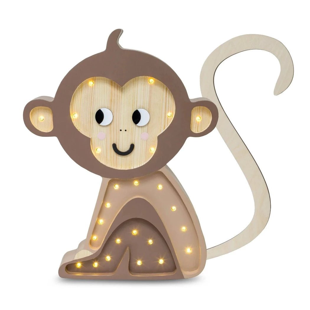 Little Lights Monkey Lamp | Modern Nursery Lamps | Bee Like Kids