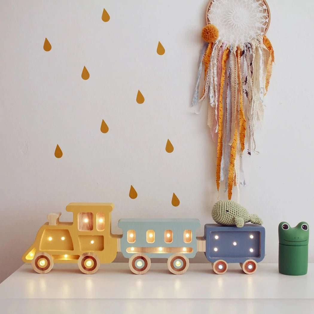 Little Lights Train Lamp | Best Night Light for Kids | Bee :Like Kids