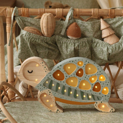 Little Lights Turtle Lamp |  Nursery Lighting | Bee Like Kids