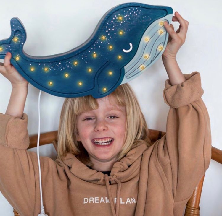 Little Lights Whale Lamp | Best Kids Nightlight | Bee Like Kids