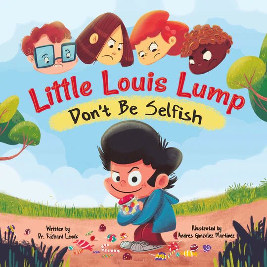 Little Louis Lump Don't Be Selfish | Puppy Dogs and Ice Cream - Bee Like Kids