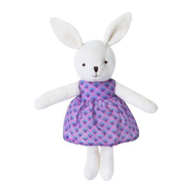 Little Plush Bunny - White | Apple Park | Dolls - Bee Like Kids