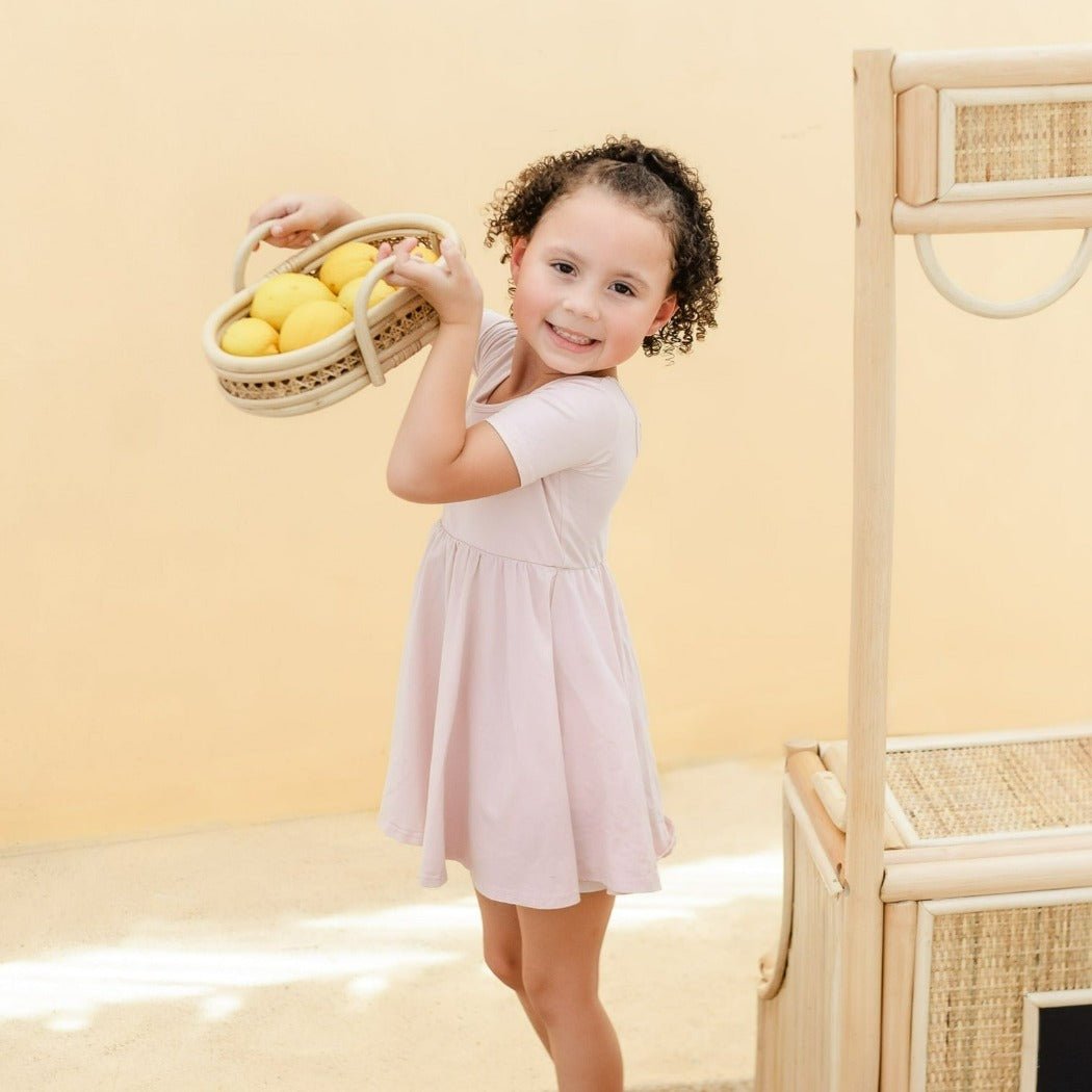 Little Rattan Play Tray | Ellie and Becks | Bee Like Kids