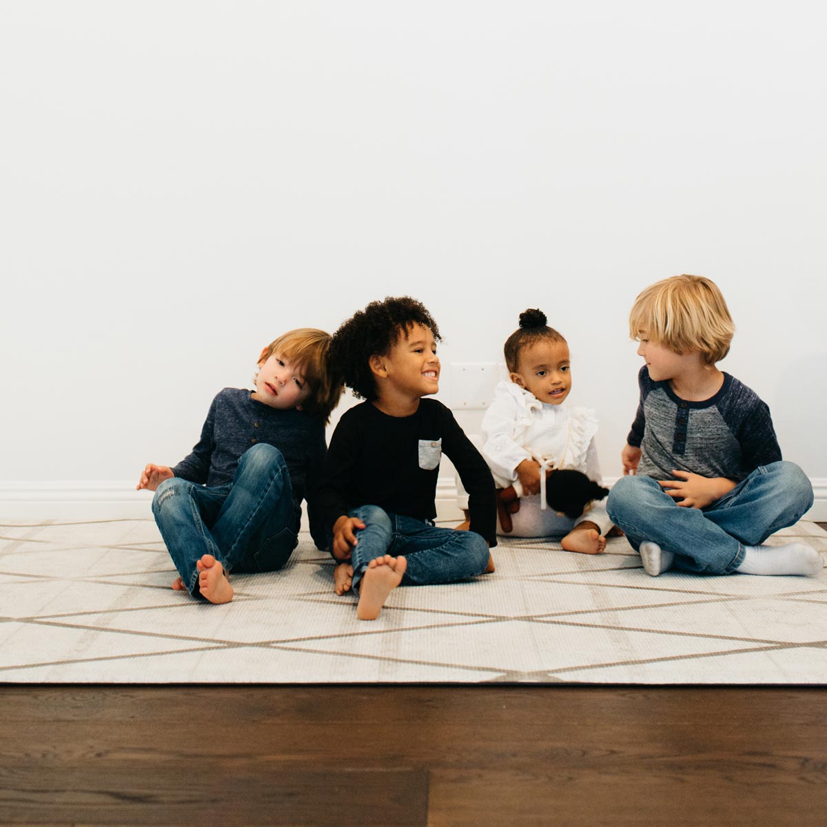 Liv Play Rug | Double Sided | Ruggish Co | Bee Like Kids