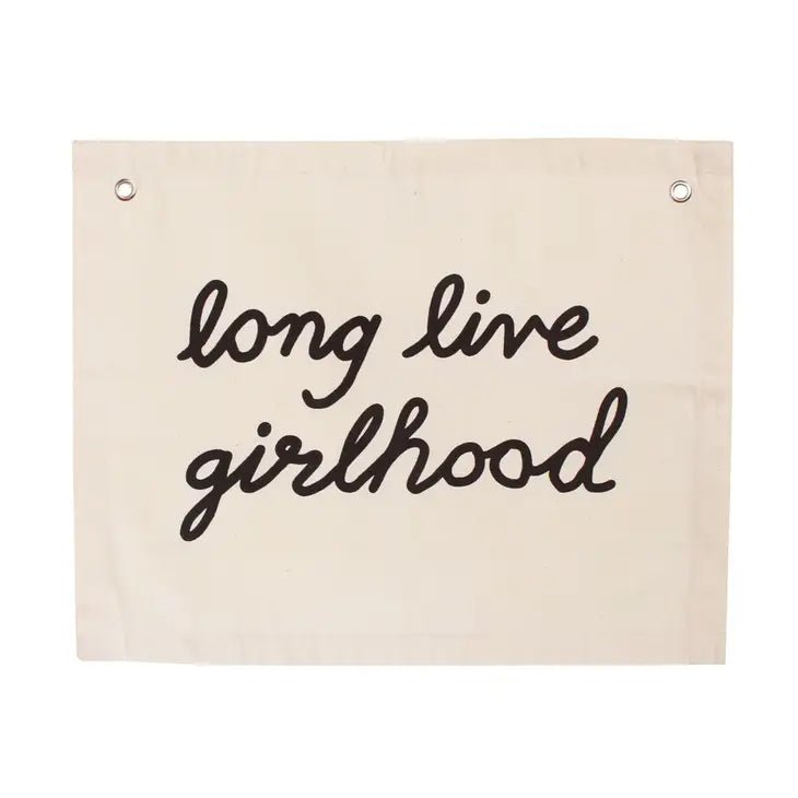 Long Live Girlhood Banner | Imani Kind | Bee Like Kids