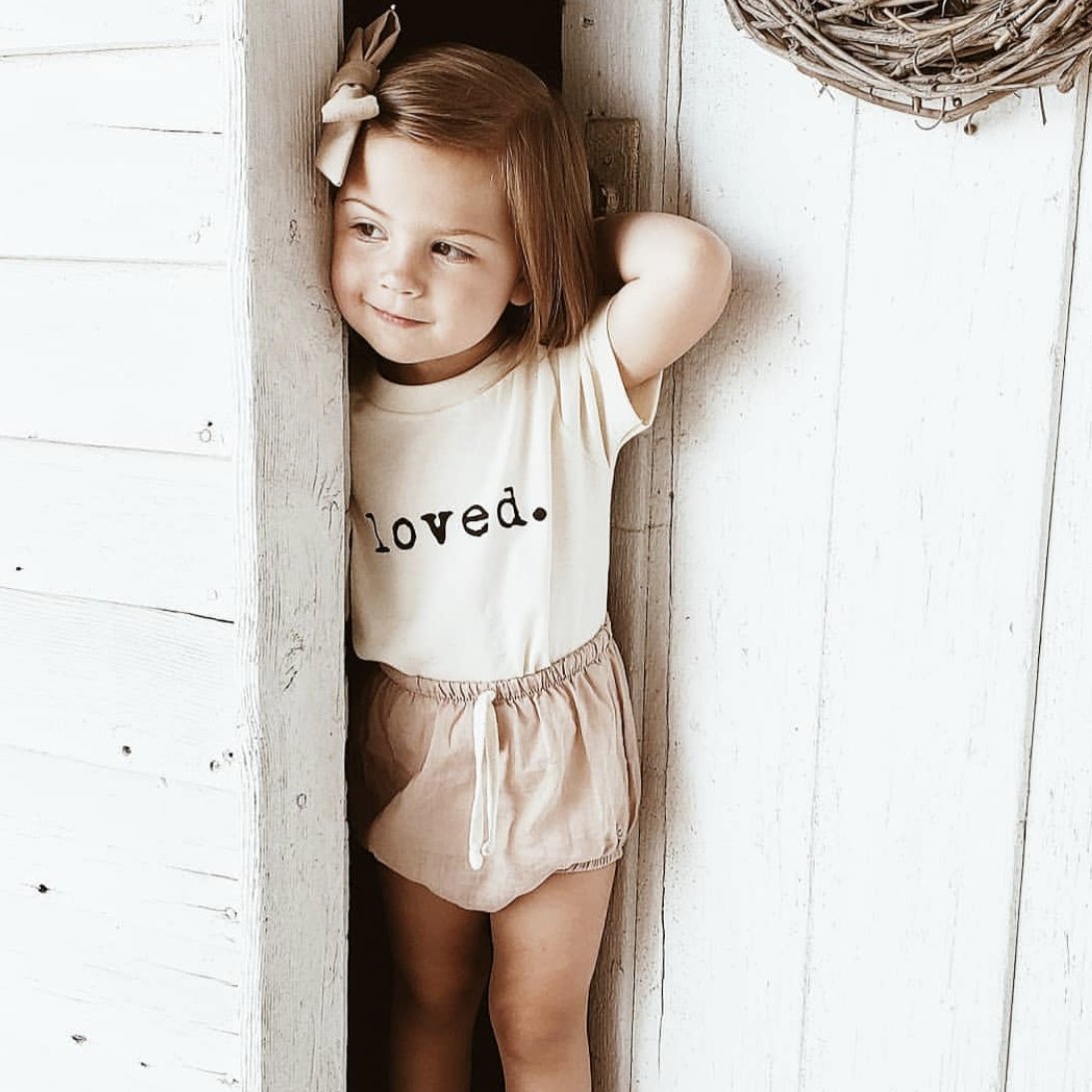 Loved - Short Sleeve Tee | Tenth & Pine | Baby Clothes - Bee Like Kids
