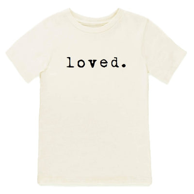 Loved - Short Sleeve Tee | Tenth & Pine | Baby Clothes - Bee Like Kids