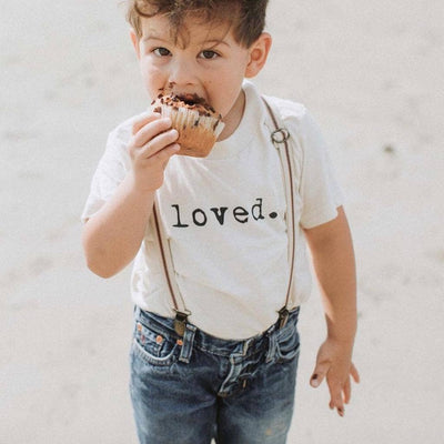 Loved - Short Sleeve Tee | Tenth & Pine | Baby Clothes - Bee Like Kids