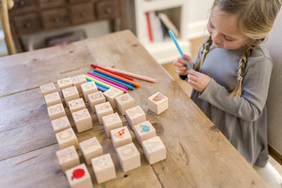 Maple ABC Block Set | Bannor Toys | Bee Like Kids