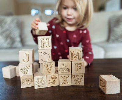 Maple ABC Block Set