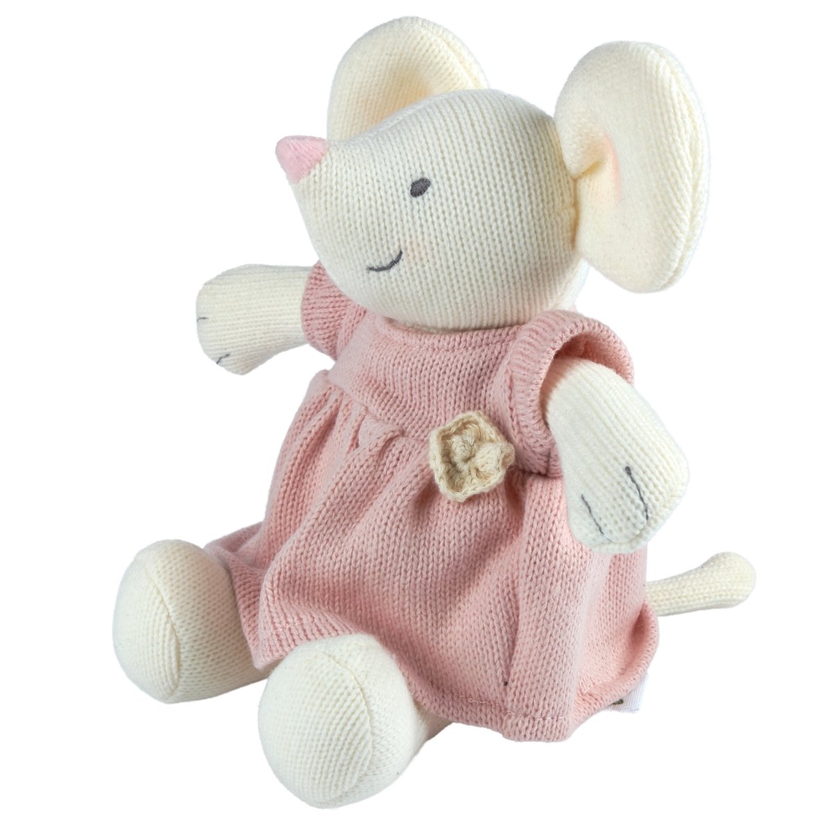 Meiya The Mouse - Knitted fabric Doll | Tikiri Toys LLC | Stuffies - Bee Like Kids