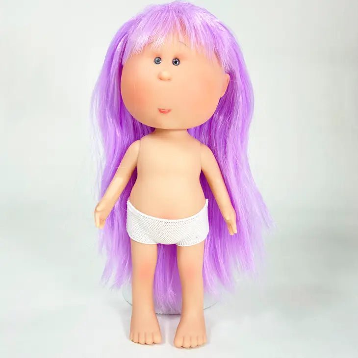 Mia Baby Doll Articulated - Purple Hair