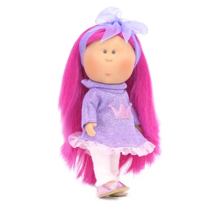 Mia Baby Doll - Fuchsia Hair