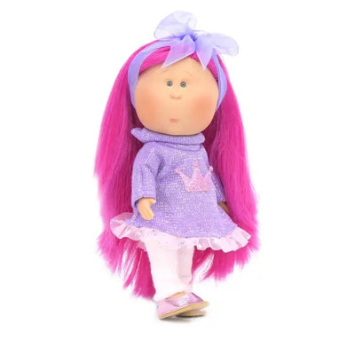 Mia Baby Doll - Fuchsia Hair