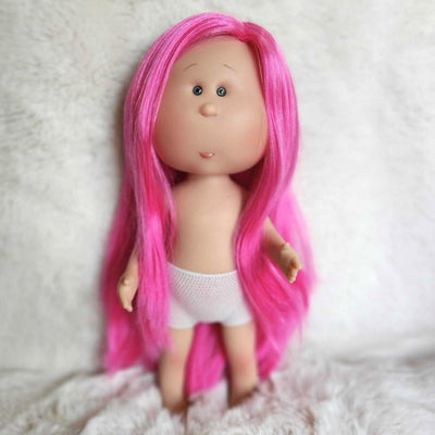 Mia Baby Doll - Fuchsia Hair