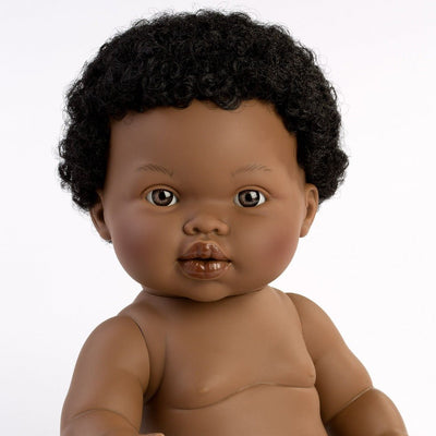Mini Colettos African Baby BoyDoll - Satchel | llorens Dolls | Bee Like Kids