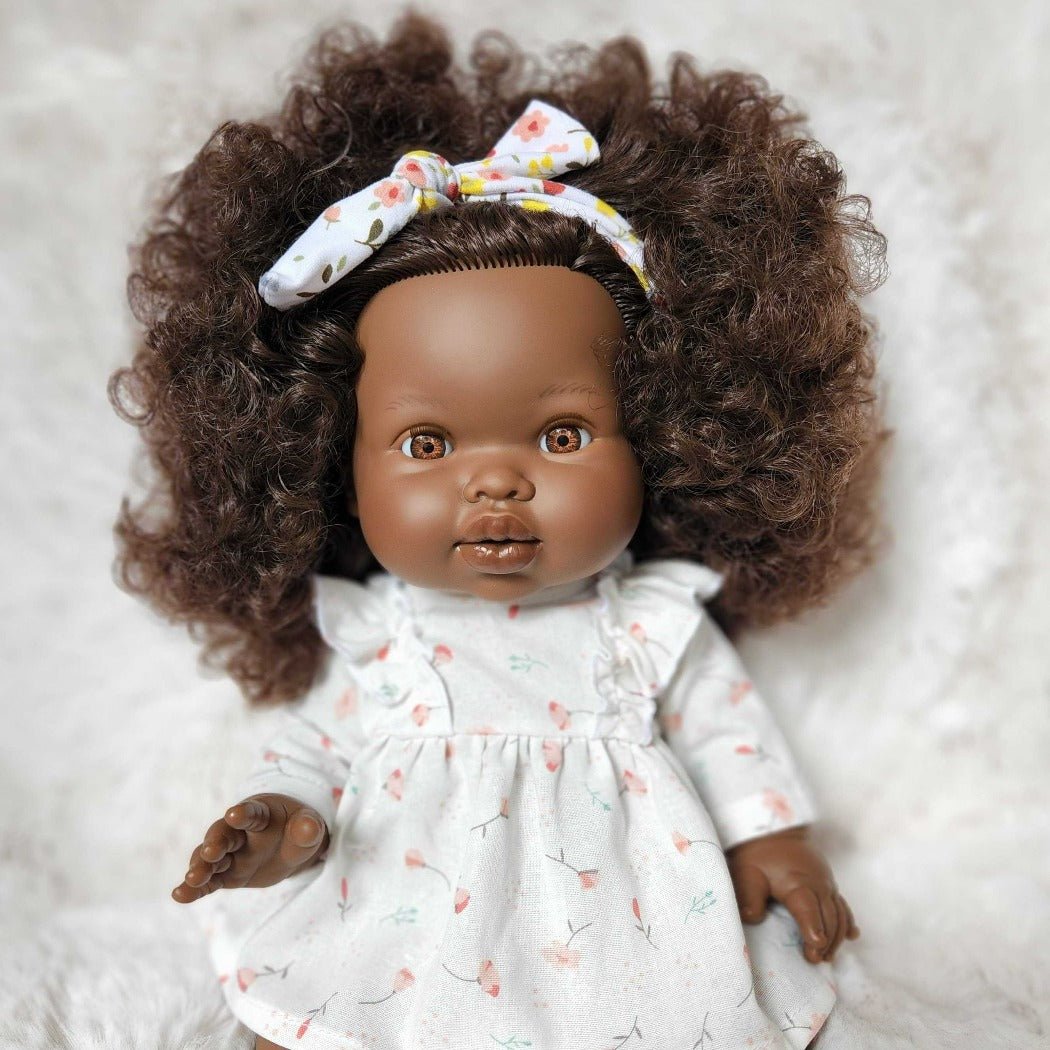 Mini Colettos African Baby Girl Doll - Jedda | Bee Like Kids