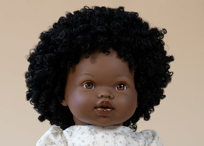 Mini Colettos African Baby Girl Doll - Sara | Llorens | Dolls - Bee Like Kids