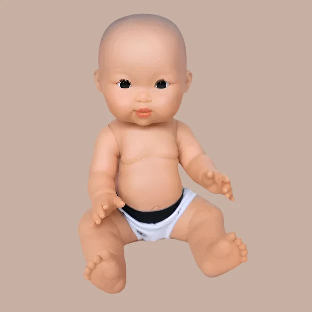 Mini Colettos Asian Baby Boy Doll - Kai