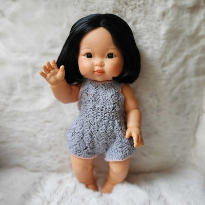Mini Colettos Asian Baby Girl Doll - Oshin | Bee Like Kids