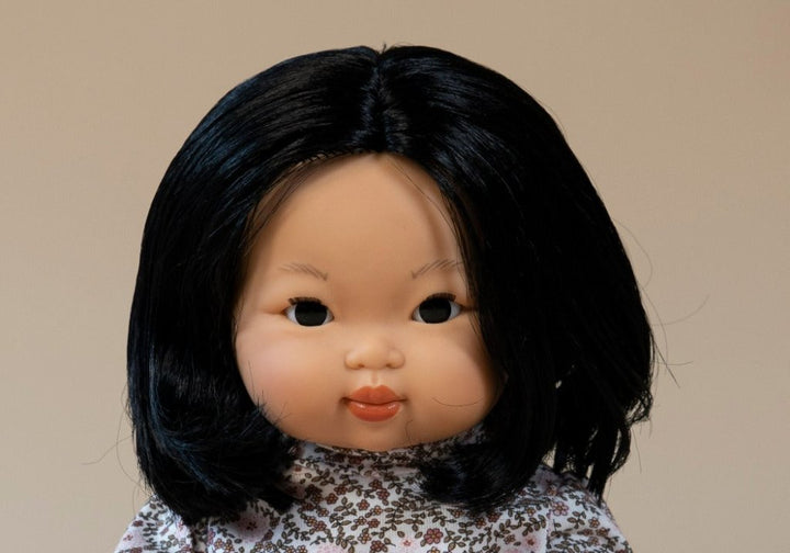 Mini Colettos Asian Baby Girl Doll - Oshin | Llorens | Dolls - Bee Like Kids