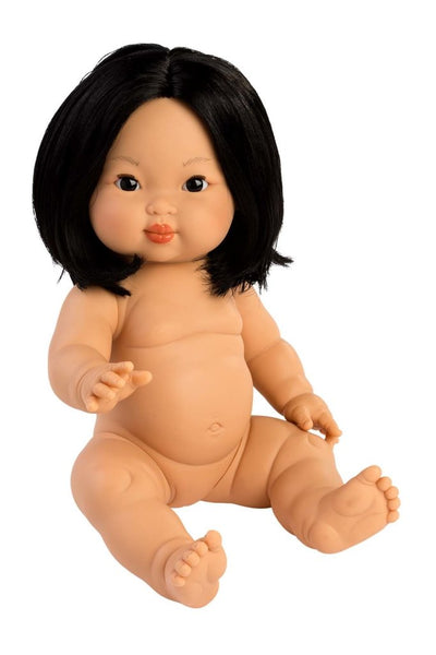 Mini Colettos Asian Baby Girl Doll - Oshin | Llorens | Dolls - Bee Like Kids