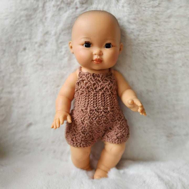 Mini Colettos Asian Baby Girl Doll  Willow | Bee Like Kids