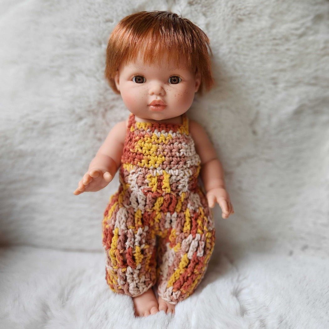 Mini Coletto Red Hair Jasper | baby Boy Doll | Bee Like Kids