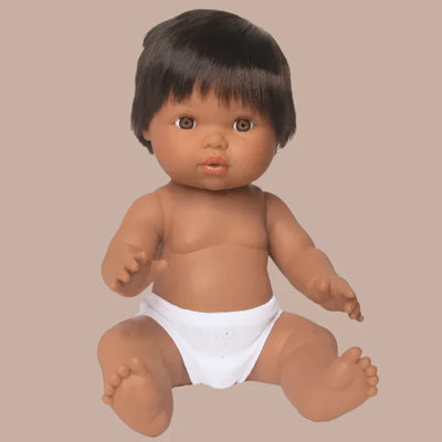 Mini Colettos Hispanic Baby Boy Doll - Luka | Bee Like Kids