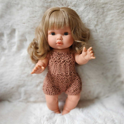 Mini Colettos Blonde Baby Girl Doll - Kate | Bee Like Kids