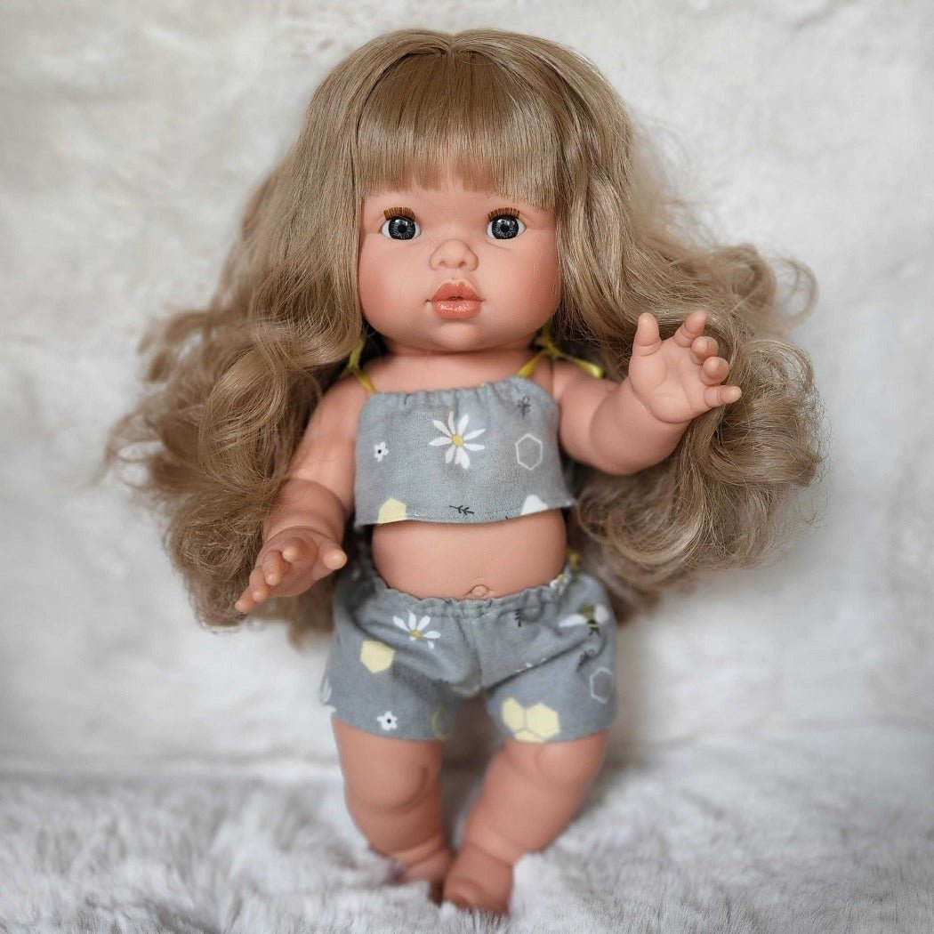 Mini Colettos Blonde Baby Girl Doll - Lyla | Bee Like Kids