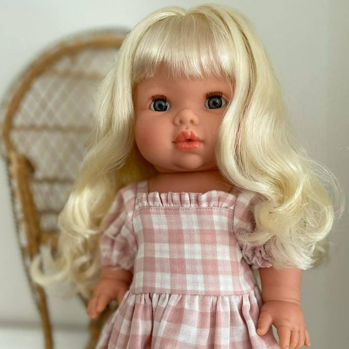 Mini Colettos blonde baby girl Sage