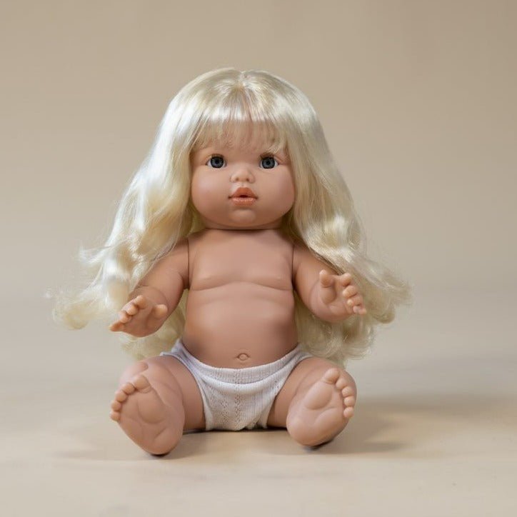 Mini Colettos Baby Girl Doll - Sage | Llorens | Dolls - Bee Like Kids
