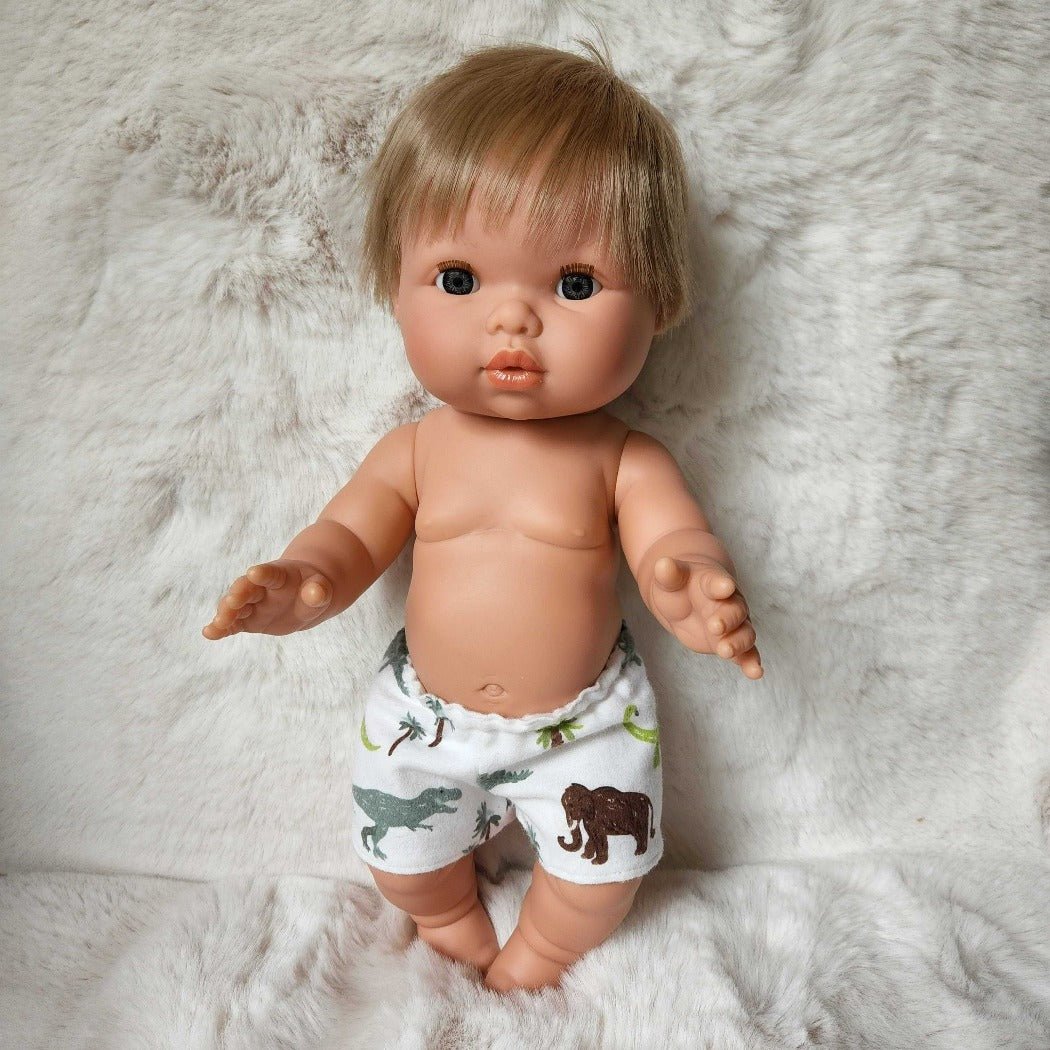 Mini Colettos Blonde Baby Boy Doll - Oliver | Bee Lie Kids