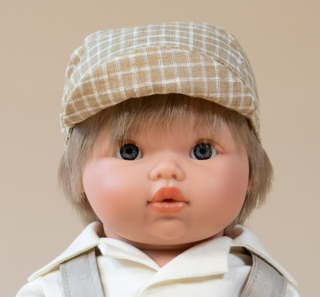 Mini Colettos Blonde Baby Boy Doll - Oliver | Llorens | Dolls - Bee Like Kids