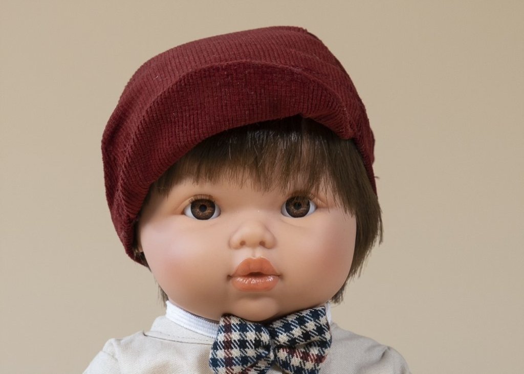 Mini Colettos Brunette Baby Boy Doll - Rafael | Llorens | Dolls - Bee Like Kids