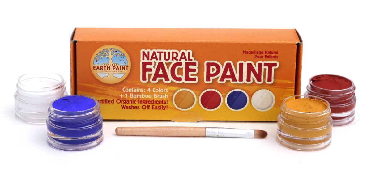 Mini Natural Face Paint Kit | Natural Earth Paint | Bee Like Kids