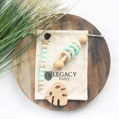 Mint Leaf Gift Set | Legacy Learning Academy | Baby Essentials - Bee Like Kids