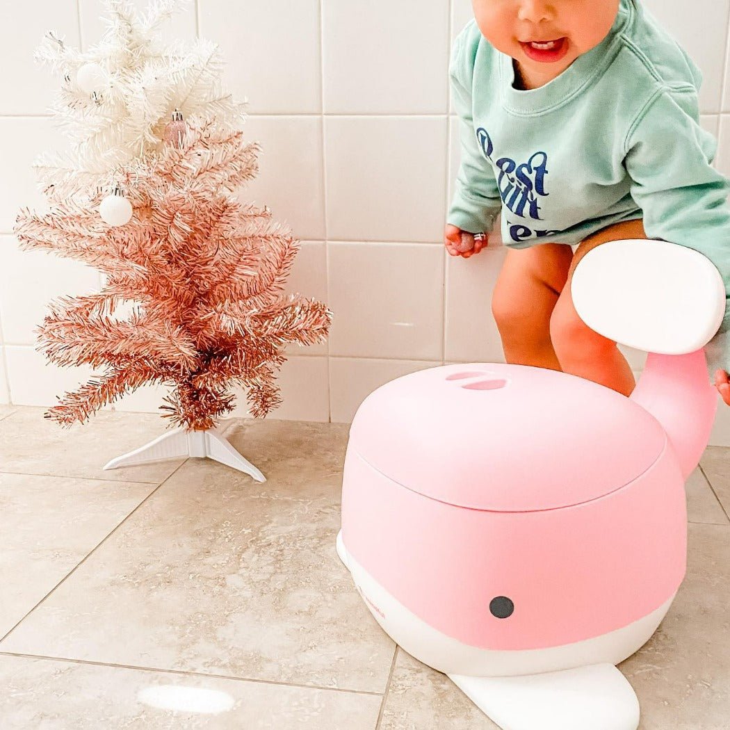 Moby Whale Potty Trainer Seat Pink | Be Mindful | Bee Like Kids
