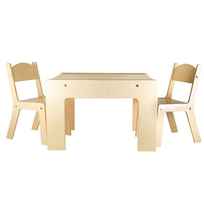 Modern Arts & Crafts Table with Chairs | Little Colorado | Modern Nursery - Bee Like Kids