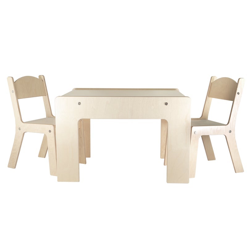Modern Arts & Crafts Table with Chairs | Little Colorado | Modern Nursery - Bee Like Kids