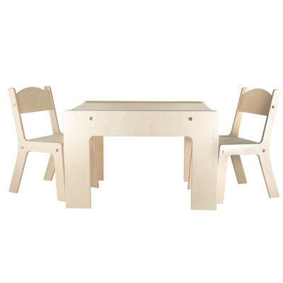 Modern Arts & Crafts Table with Chairs | Little Colorado | Modern Nursery - Bee Like Kids