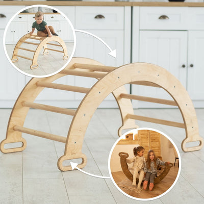 Montessori  Climbing Arch & Rocker Balance