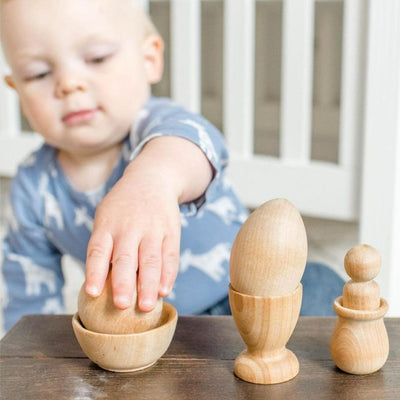 Montessori Egg Baby Toy Set | Legacy Learning Academy | Toys - Bee Like Kids