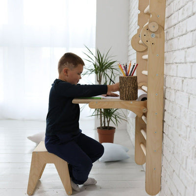 Montessori Triangle Ladder with Art Addition  | Goodevas | Bee Like Kids