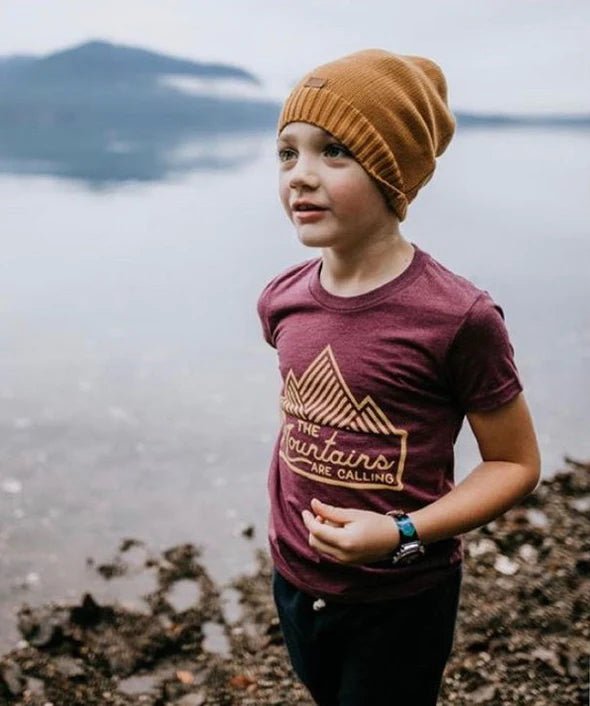 Mountains Are Calling Kids Tee | River Apparel Co | Bee Like Kids
