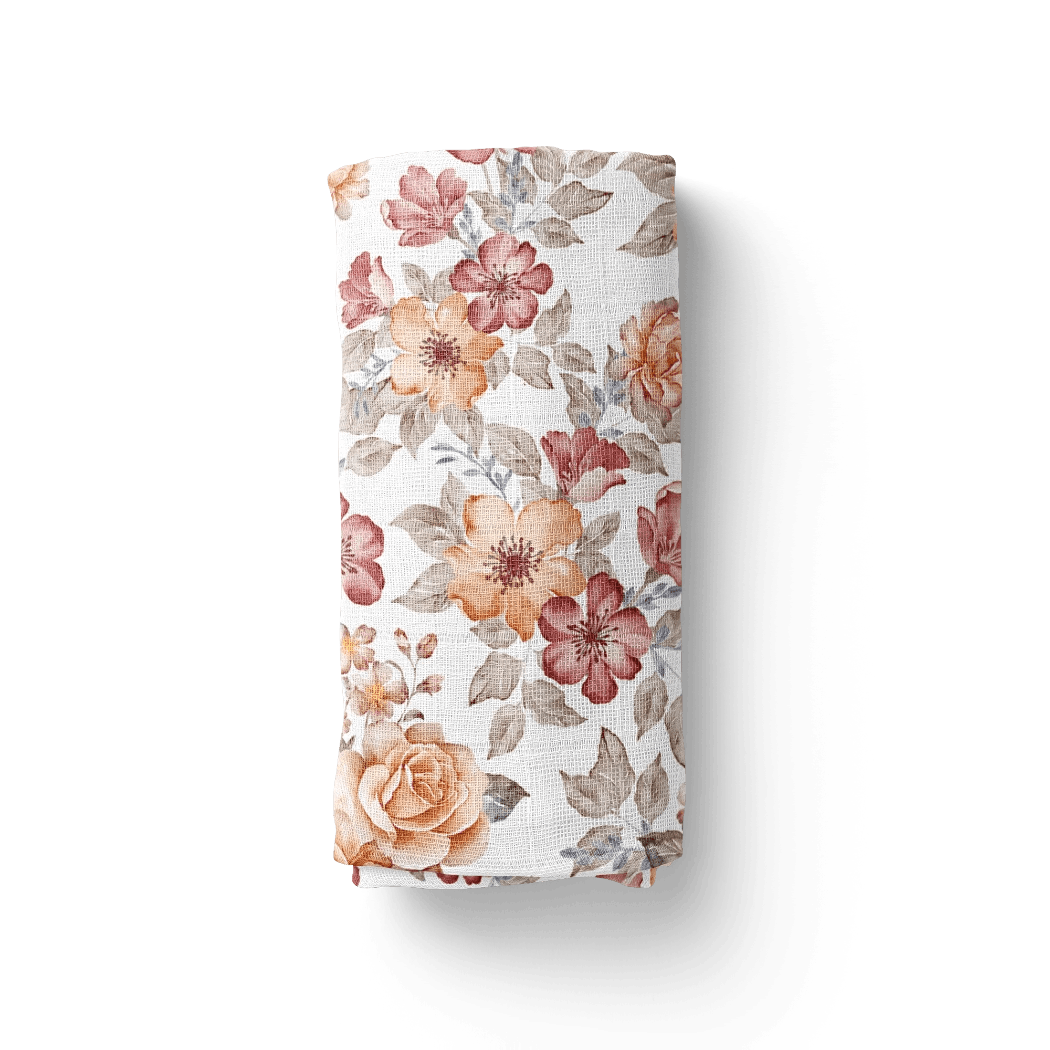 Sunset floral discount swaddle