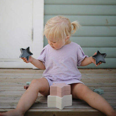 Mushie Nesting Stars Toy | Bee Like Kids