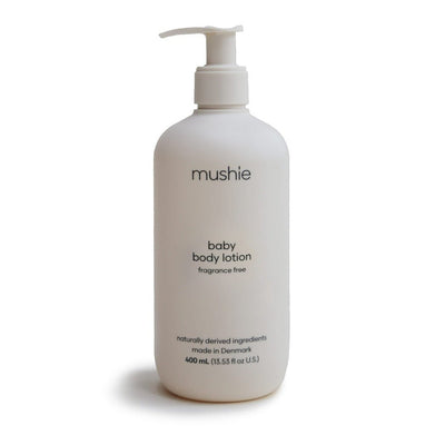 Mushie Organic Baby Body Lotion - Fragrance Free | Bee Like Kids