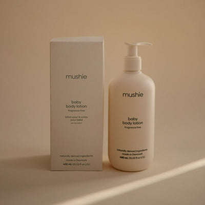 Mushie Organic Baby Body Lotion - Fragrance Free | Bee Like Kids